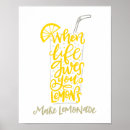 Suche nach zitronen poster Limonade