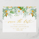 Recherche de orchidées blanches invitations Enregistrer la date