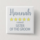 Recherche de soeurs badges Soeur du marié