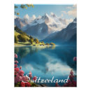 Recherche de montagnes suisses posters Voyage