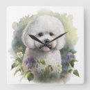 Recherche de frise bichon horloges Dog