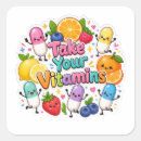 Recherche de vitamine c autocollants Sain