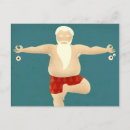 Recherche de pose yoga cartes postales Remise