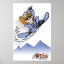 Suche nach abwärts poster Ski