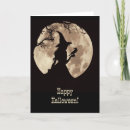 Recherche de silhouette cartes halloween Lune