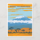 Recherche de mont kilimandjaro cartes postales Vintage