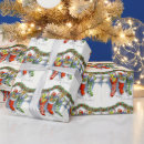 Suche nach kamin geschenkpapier Vintag