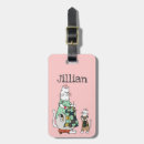 Recherche de chat rose bagages étiquettes Mignonette