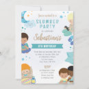 Recherche de soirée pyjamas garçon invitations Pour enfants