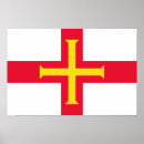Suche nach guernsey poster Flagge von guernsey