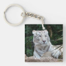 Recherche de tigre blanc porteclés Prédateur