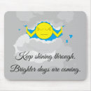 Recherche de ciel nuageux tapis souris Gris