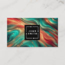 Recherche de multi couleurs cartes visite Aquarelle