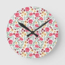 Recherche de motif floral horloges Jaune