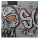 Recherche de graffiti urbain carreaux Ville