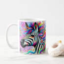 Recherche de zèbre vert tasses Rose