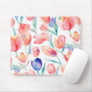 Recherche de tulipe tapis souris Aquarelle