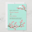 Recherche de fleurs de cerisier mariage invitations Japanese weding