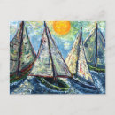 Recherche de peinture de bateau à voile cartes postales Mer
