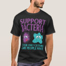 Recherche de bactéries tshirts Microscope