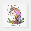 Recherche de mignons licorne magnets Girl