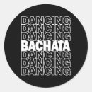 Recherche de danseurs salsa autocollants Fond de danse