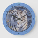 Recherche de tigre blanc horloges Gros chats