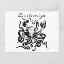 Recherche de kraken cartes postales Céphalopode
