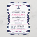 Suche nach rosa anker einladungen Party