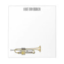 Recherche de trompette blocsnotes Instrument