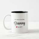 Recherche de grammy tasses Jour de la mère