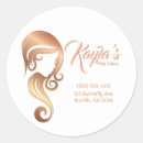 Recherche de maquilleur autocollants Élégant