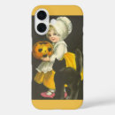 Recherche de citrouilles coques Fille