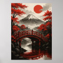 Suche nach japanische landschaft poster Traditionelles japan