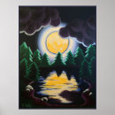 Recherche de clair de lune art Arbres