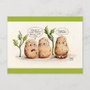 Recherche de potato cartes postales Dessin humoristique