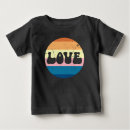 Recherche de rayures bébé tshirts Amour