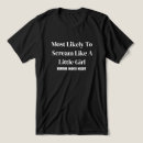 Recherche de cris tshirts Film d'horreur