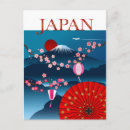 Recherche de japonais vintage cartes postales Fleurs de cerisiers