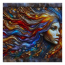 Recherche de portrait abstrait art Oeuvre d'art