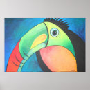 Recherche de peinture toucan Oiseaux