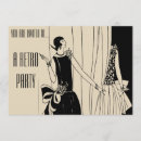 Suche nach brüllenzwanziger jahre einladungen Retro