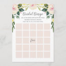 Recherche de bridal bingo invitations Floral