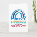 Recherche de dyslexique vœux cartes Sensibilisation