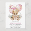 Recherche de ours cartes invitations Nous pouvons attendre