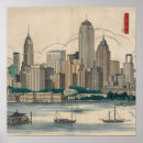 Recherche de vintage city posters États unis