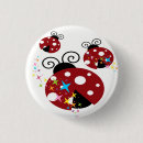 Recherche de rouge de coccinelle badges Enfants