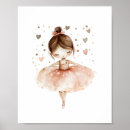 Recherche de aquarelle ballet posters Élégant