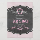 Recherche de chalkboard baby shower invitations Rose