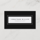 Recherche de modèle masculin cartes visite Minimaliste